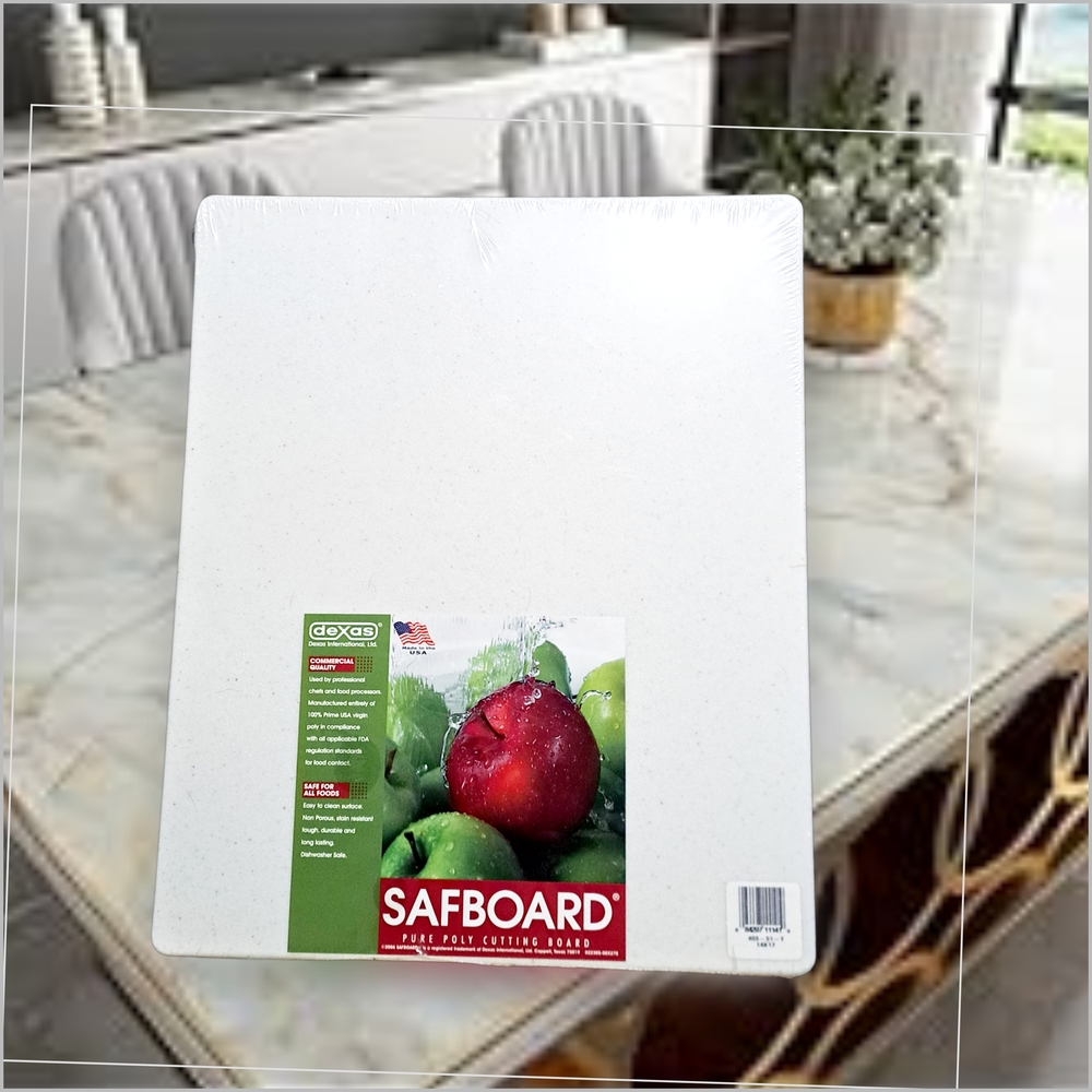 Premium Quality White Cutting Board for Food Preparation
